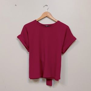 Express Short Sleeve with Back Tie